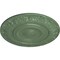 Ekena Millwork Biddix Ceiling Medallion (Fits Canopies up to 7 1/2"), 20 7/8"OD x 1 1/4"P, Athenian Green CM20BXAGF - alternate 5